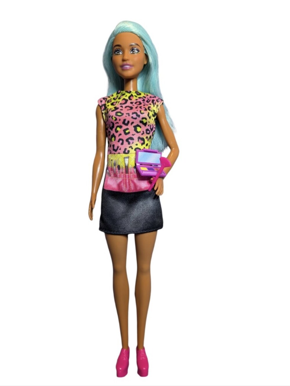 2 For $20 🩷 Barbie You Can Be Anything Makeup Artist Blue Hair 2022